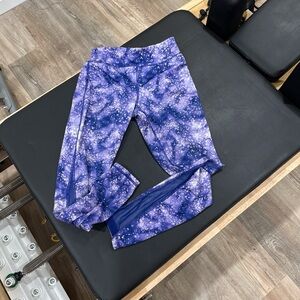 Old Navy Purple Galaxy Print Leggings
